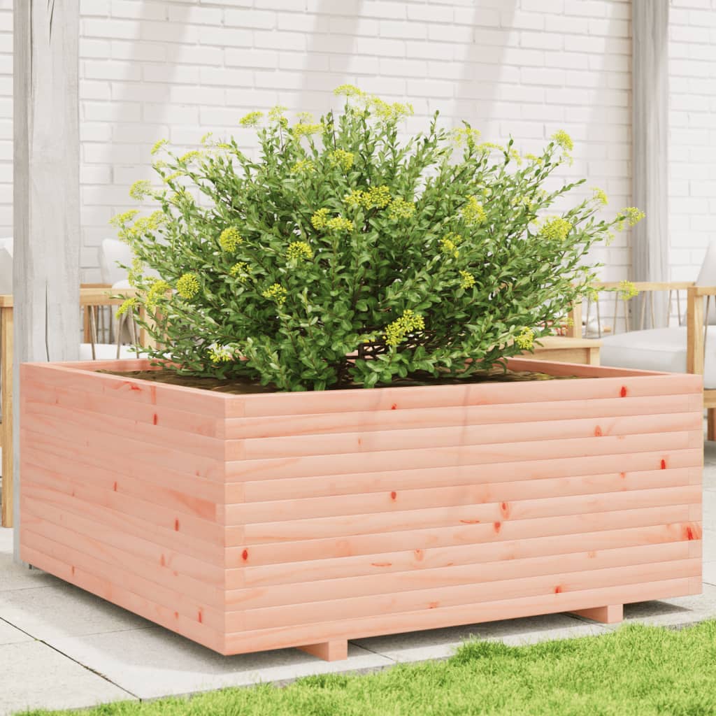 Garden Planter 110x110x49.5 cm Solid Wood Douglas