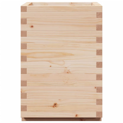 Garden Planter 50x50x72.5 cm Solid Wood Pine