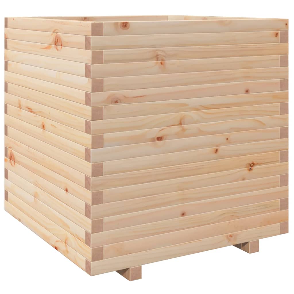 Garden Planter 70x70x72.5 cm Solid Wood Pine