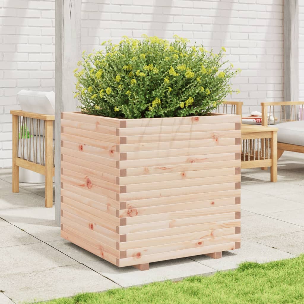 Garden Planter 70x70x72.5 cm Solid Wood Pine