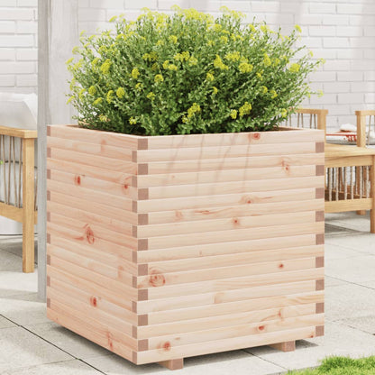 Garden Planter 70x70x72.5 cm Solid Wood Pine