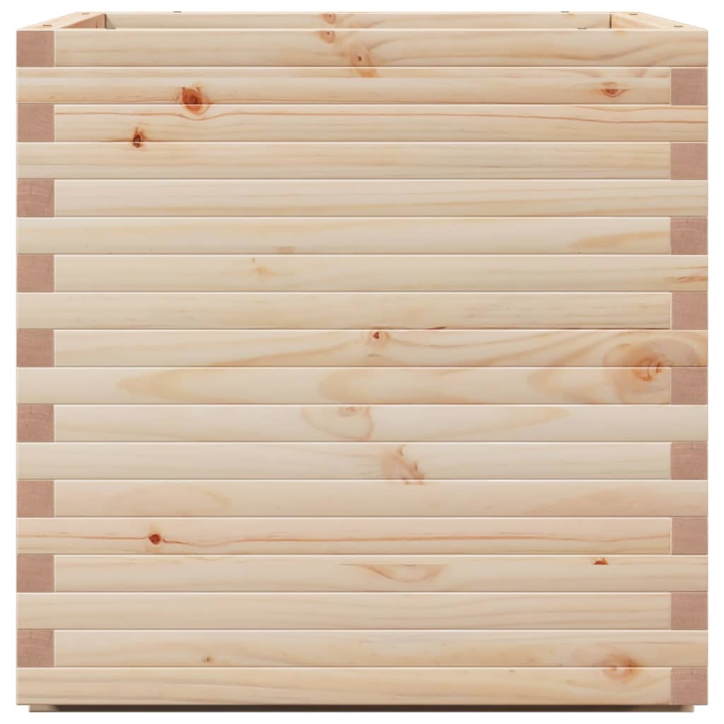 Garden Planter 70x70x72 cm Solid Wood Pine