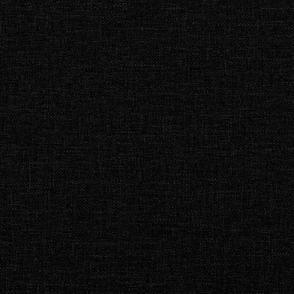 Bed Frame without Mattress Black Single Fabric