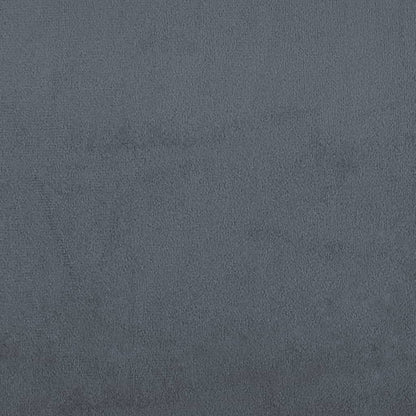 Bed Frame without Mattress Dark Grey 90x190 cm Single Velvet