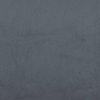 Bed Frame without Mattress Dark Grey Single Velvet