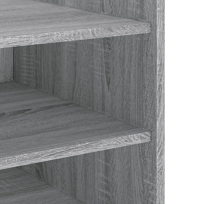 Bedside Cabinet Grey Sonoma 45x50x50 cm Engineered Wood