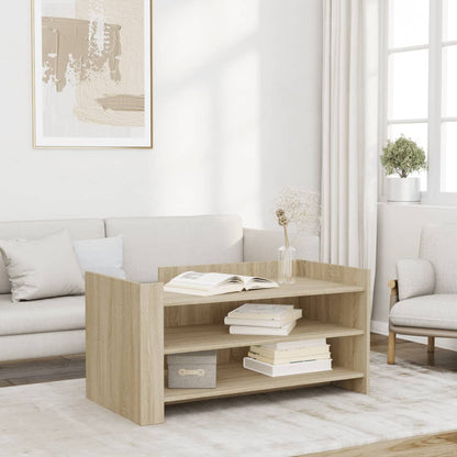 Coffee Table Sonoma Oak 100x50x50 cm Engineered Wood