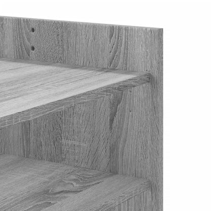 Coffee Table Grey Sonoma 100x50x50 cm Engineered Wood