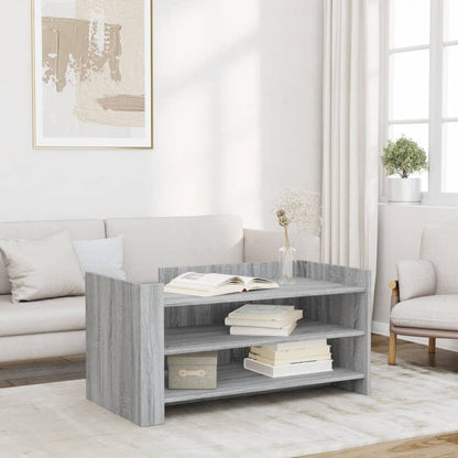 Coffee Table Grey Sonoma 100x50x50 cm Engineered Wood