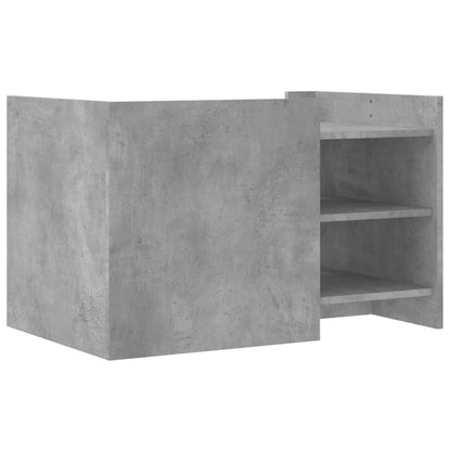 Coffee Table Concrete Grey 80x50x50 cm Engineered Wood