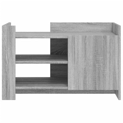 Coffee Table Grey Sonoma 80x50x50 cm Engineered Wood