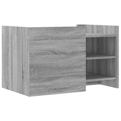 Coffee Table Grey Sonoma 80x50x50 cm Engineered Wood