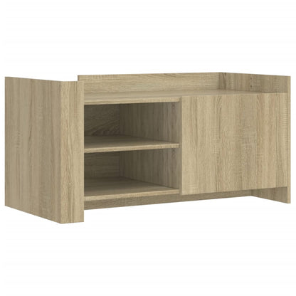 Coffee Table Sonoma Oak 100x50x50 cm Engineered Wood