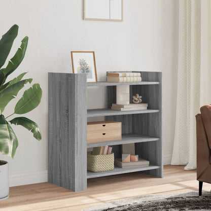 Sideboard Grey Sonoma 73.5x35x75 cm Engineered Wood