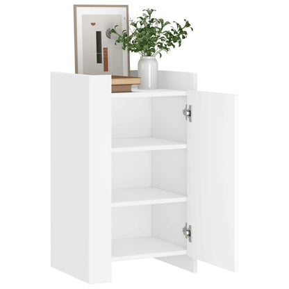 Sideboard White 45x35x75 cm Engineered Wood