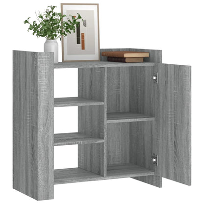 Sideboard Grey Sonoma 73.5x35x75 cm Engineered Wood