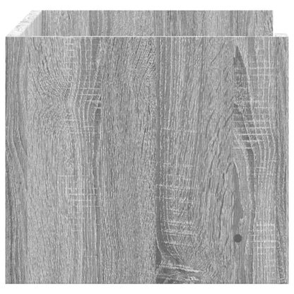 Wall Shelf Grey Sonoma 70.5x35x30.5 cm Engineered Wood