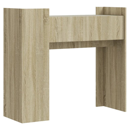 Console Table Sonoma Oak 100x35x90 cm Engineered Wood