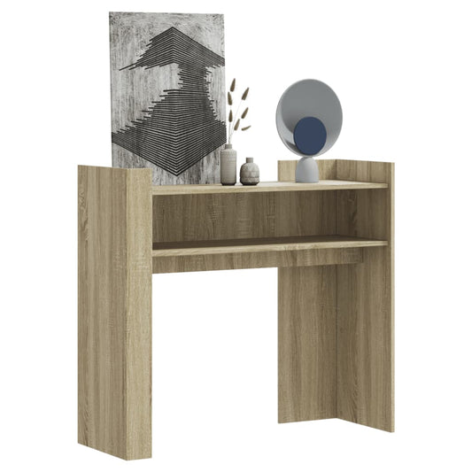 Console Table Sonoma Oak 100x35x90 cm Engineered Wood