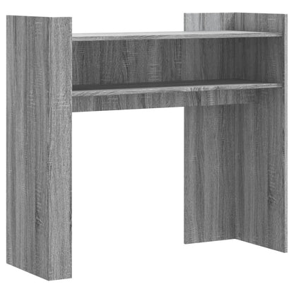 Console Table Grey Sonoma 100x35x90 cm Engineered Wood