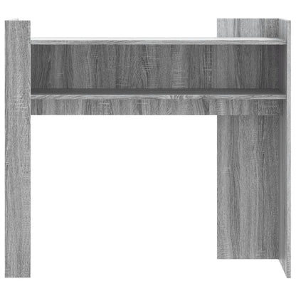 Console Table Grey Sonoma 100x35x90 cm Engineered Wood