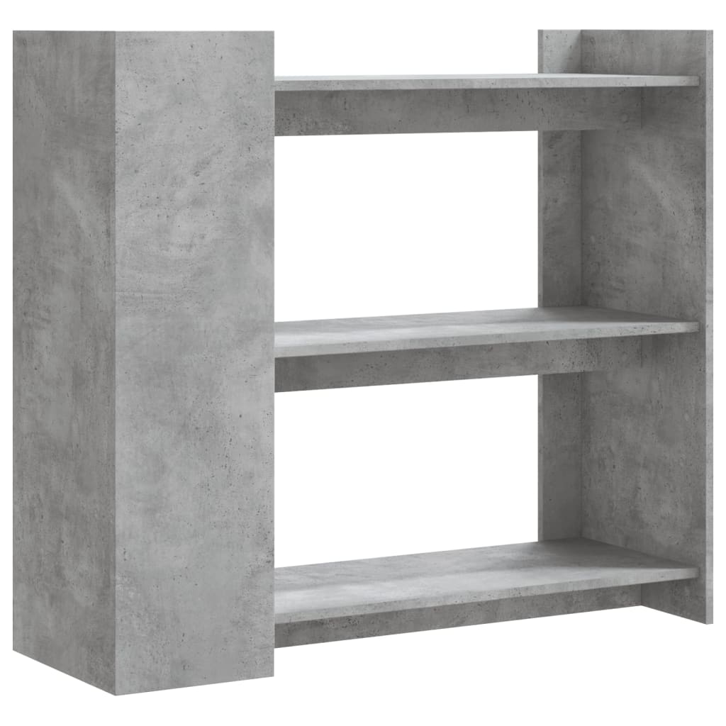 Console Table Concrete Grey 100x35x90 cm Engineered Wood