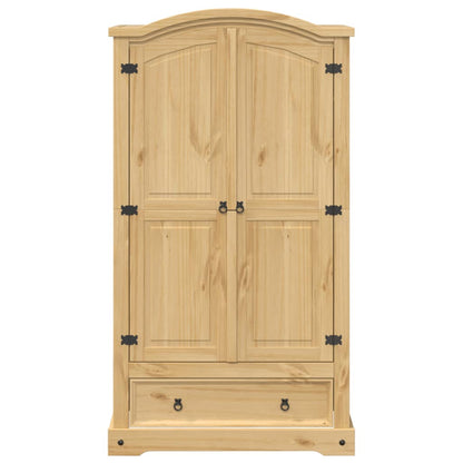 Wardrobe Corona 102x52x186 cm Solid Wood Pine