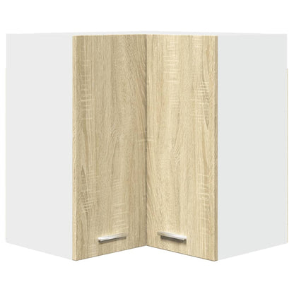 Hanging Corner Cabinet Sonoma Oak 57x57x60 cm Engineered Wood