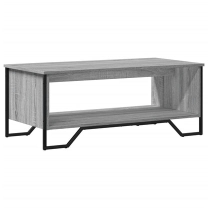 Coffee Table Grey Sonoma 100x51x40 cm Engineered Wood
