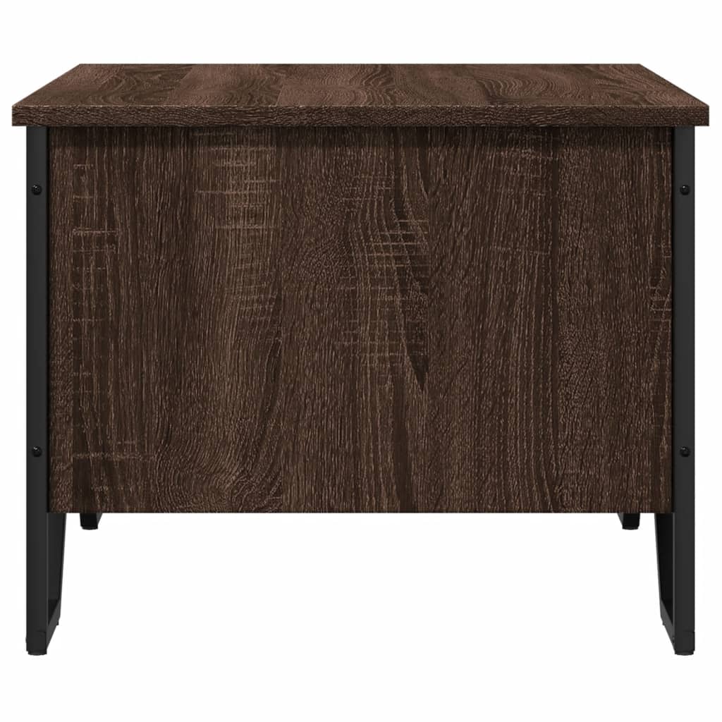Coffee Table Brown Oak 75x51x40 cm Engineered Wood