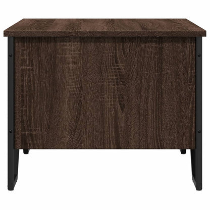Coffee Table Brown Oak 75x51x40 cm Engineered Wood