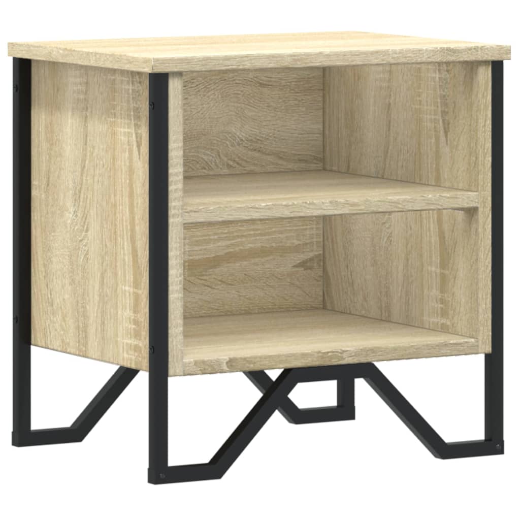 Bedside Cabinet Sonoma Oak 40x30x40 cm Engineered Wood