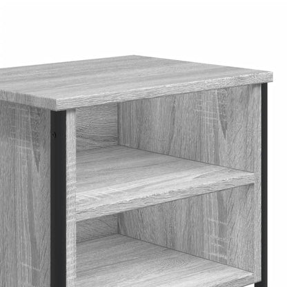 Bedside Cabinet Grey Sonoma 40x30x40 cm Engineered Wood