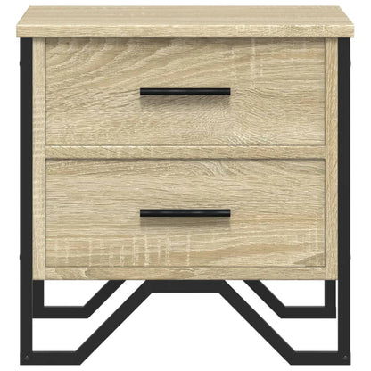 Bedside Cabinets 2 pcs Sonoma Oak 40x41x40 cm Engineered Wood