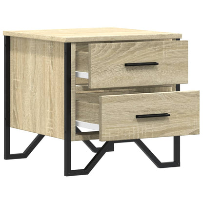 Bedside Cabinets 2 pcs Sonoma Oak 40x41x40 cm Engineered Wood