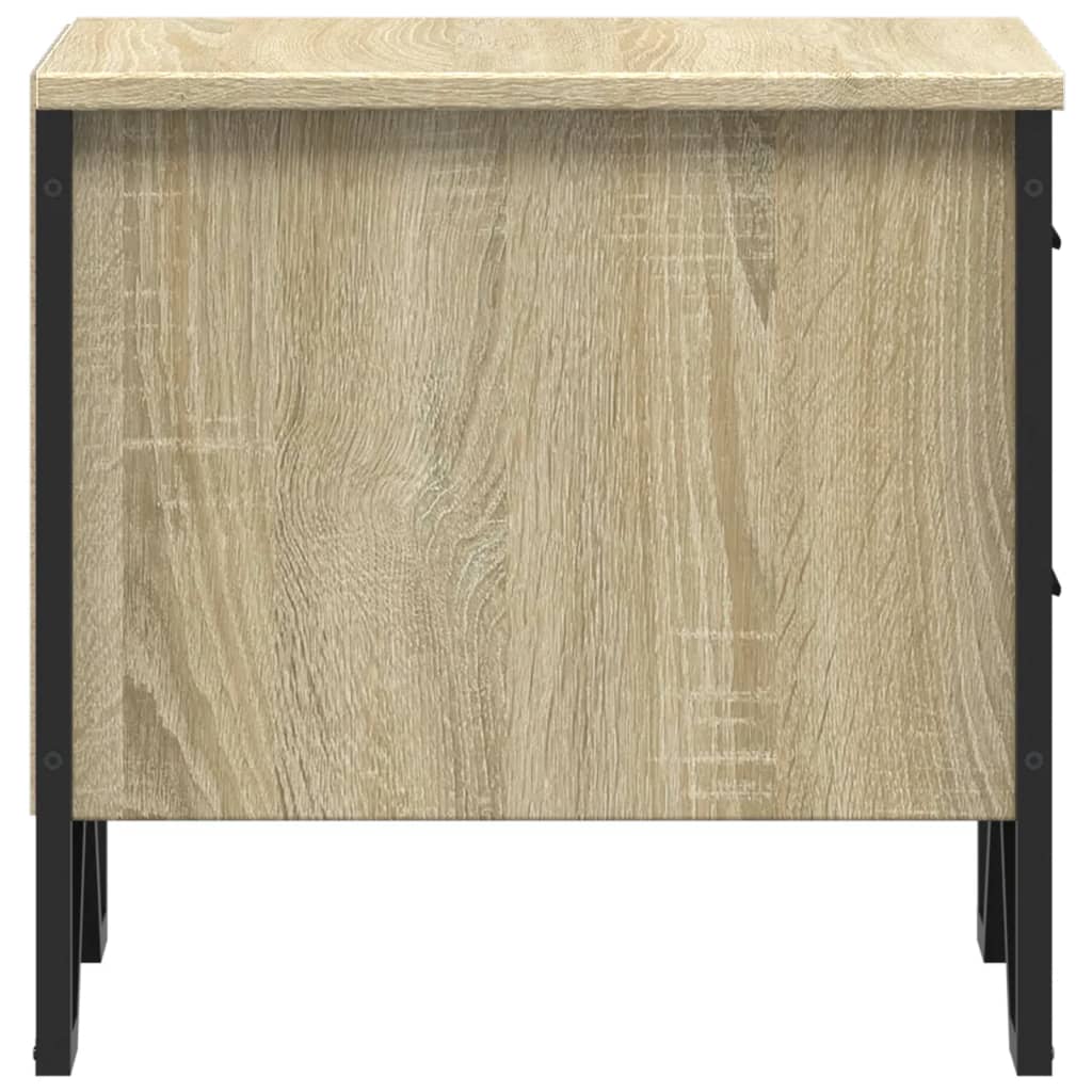 Bedside Cabinets 2 pcs Sonoma Oak 40x41x40 cm Engineered Wood