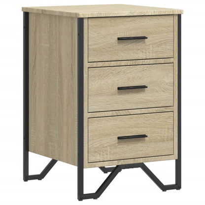 Bedside Cabinet Sonoma Oak 40x41x60 cm Engineered Wood