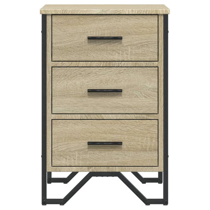 Bedside Cabinet Sonoma Oak 40x41x60 cm Engineered Wood