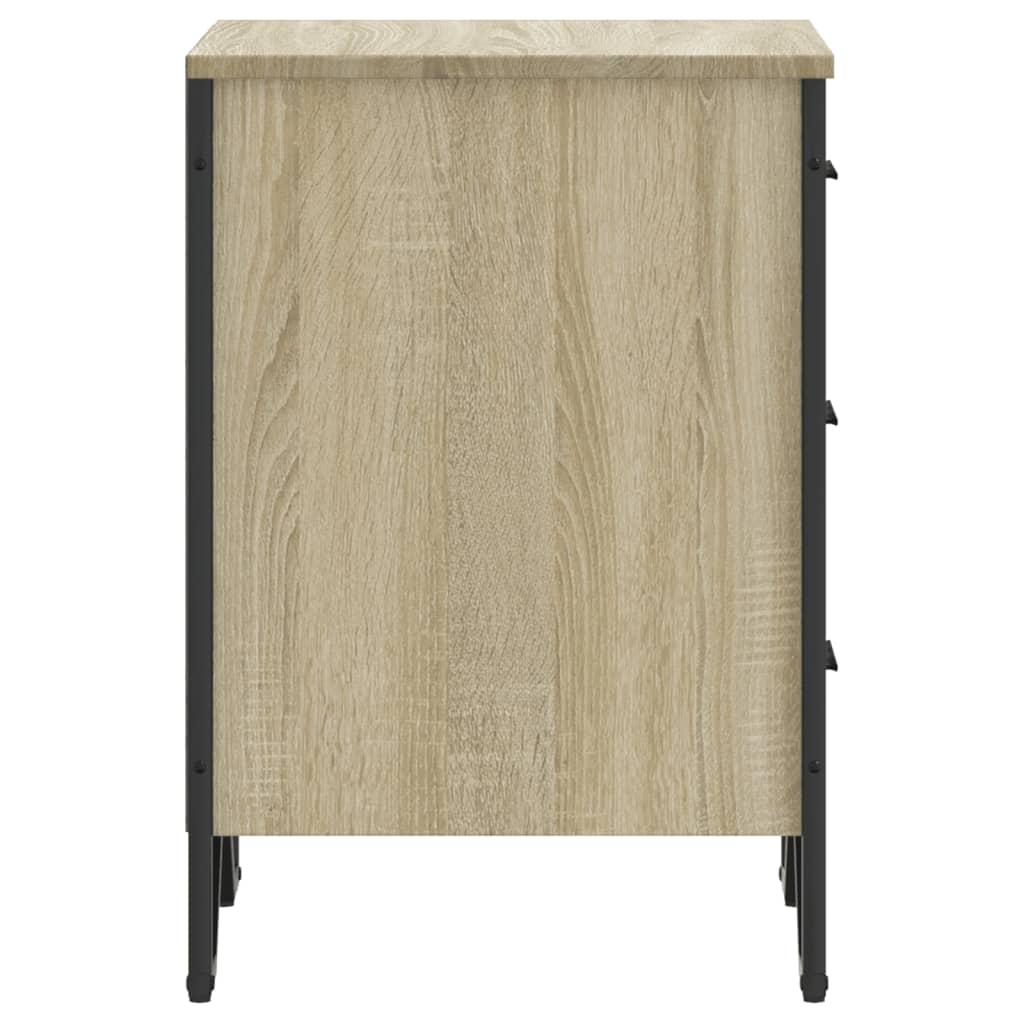 Bedside Cabinet Sonoma Oak 40x41x60 cm Engineered Wood