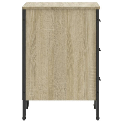 Bedside Cabinet Sonoma Oak 40x41x60 cm Engineered Wood