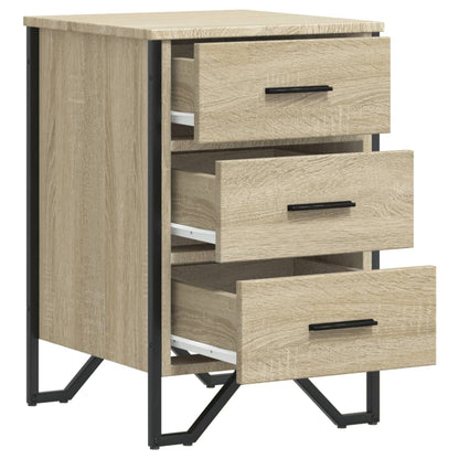 Bedside Cabinet Sonoma Oak 40x41x60 cm Engineered Wood