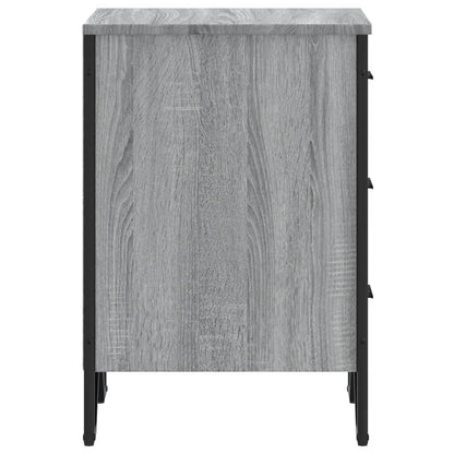 Bedside Cabinet Grey Sonoma 40x41x60 cm Engineered Wood