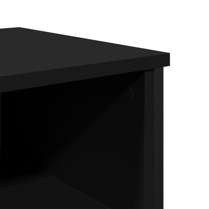 Console Table Black 100x35x74.5 cm Engineered Wood