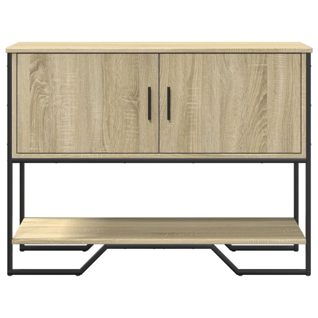 Console Table Sonoma Oak 100x35x74.5 cm Engineered Wood