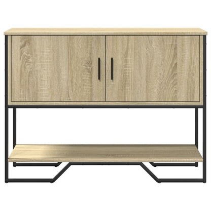 Console Table Sonoma Oak 100x35x74.5 cm Engineered Wood