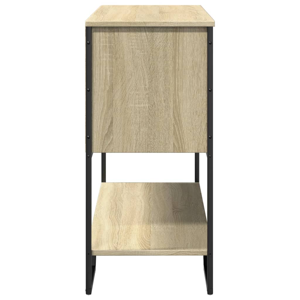 Console Table Sonoma Oak 100x35x74.5 cm Engineered Wood