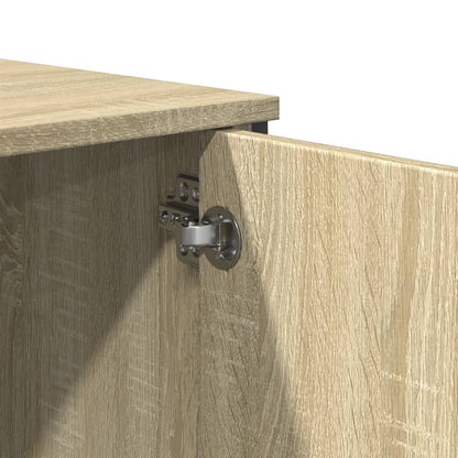 Console Table Sonoma Oak 100x35x74.5 cm Engineered Wood