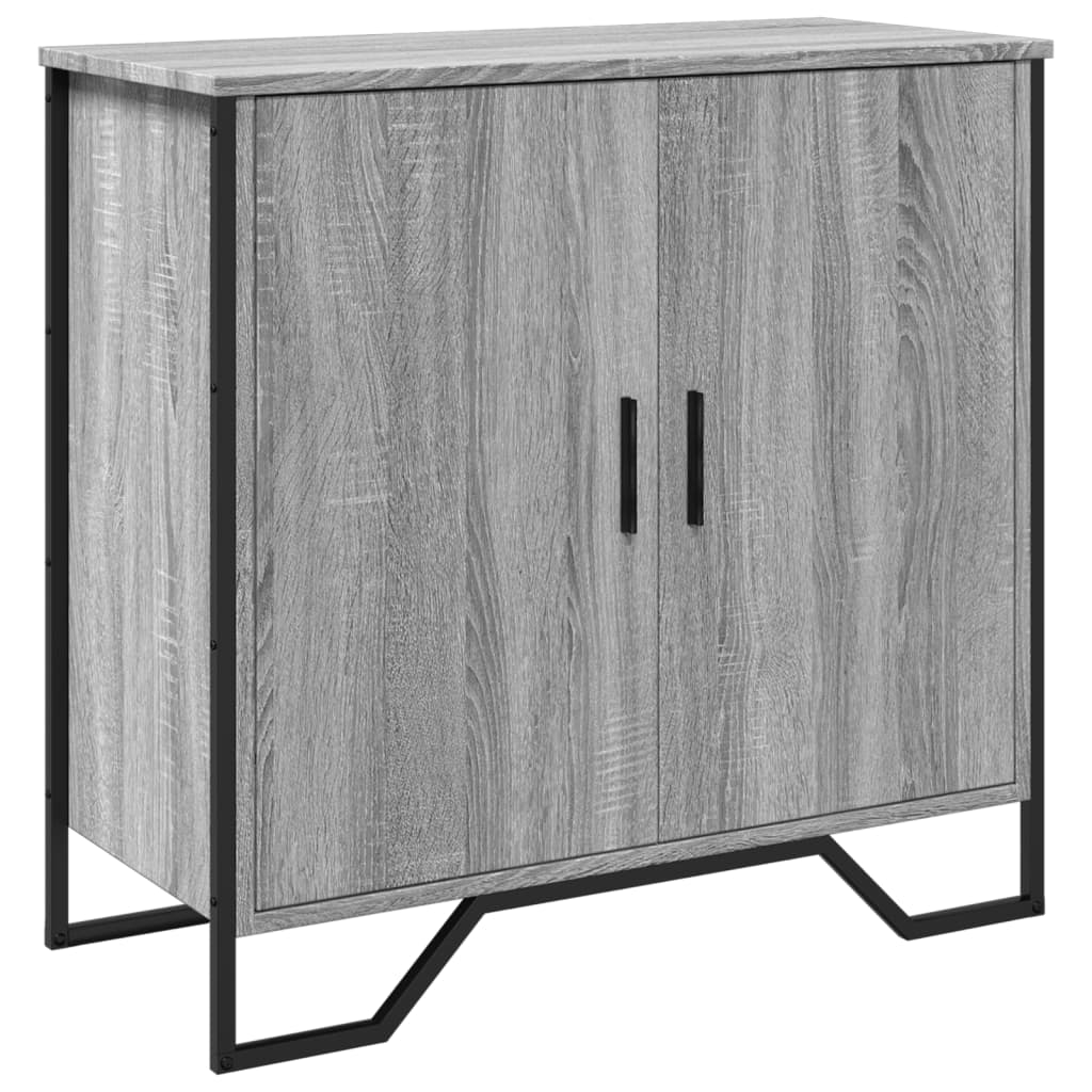 Sideboard Grey Sonoma 78x35.5x74.5 cm Engineered Wood