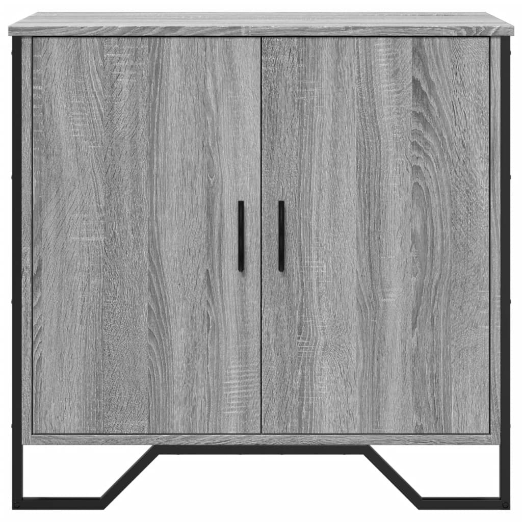 Sideboard Grey Sonoma 78x35.5x74.5 cm Engineered Wood