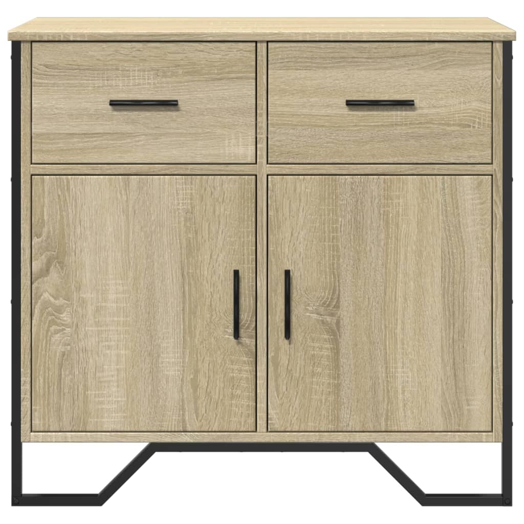 Sideboard Sonoma Oak 79.5x35.5x74.5 cm Engineered Wood